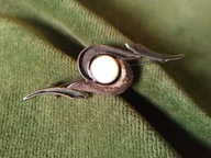 Stara srebrna broszka - 5,1cm. Ag 925