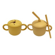 Silikonowy kubek niewysypek i bidon