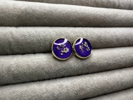 Kolczyki – unikalna biżuteria i pomysł na prezent - suszone kwiaty handmade