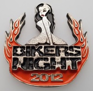 Znaczek, odznaka, blacha zlotowa, motocyklowa No.2516