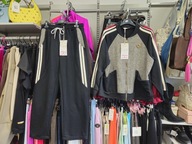 Komplet dresowy Acqua Limone Plus Size czarny Italy !!!