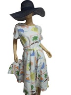 HOBBS sukienka lniana na lato 40/42 nowa