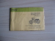 Instrukcja obsługi motorower Romet 50-T-1 50-T-3 ORGINAŁ (nie kopia)