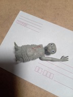 Stara Zabawka Żołnierzyk PRL E.T. Kosmita Gumowy Bez ręki