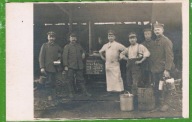 NIEMIECKIE WIJSKO Z I.WOJNY ŚWIATOWEJ.-ZAPLECZE,KUCHNIA, TABORY 1918r