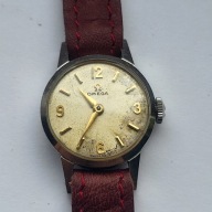 Zegarek mechaniczny damski Omega vintage.