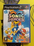 Gra Sonic Heroes na konsolę PlayStation 2 (PS2) pudełkowa
