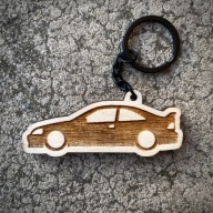 Honda Civic VI Coupe|drewniany brelok samochodowy|Civic 6| Super prezent!