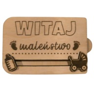 Drewniane pudełko z szufladką na pieniądze – prezent na różne okazje |wzory