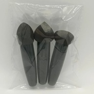 Gąbeczki do makijażu| Zestaw 3 szt.| Czarny| AS