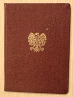 LEGITYMACJA - DO ZŁOTYM KRZYŻEM 1976 r PRZEWODNICZĄCY RADY PAŃSTWA AUTOGRAF