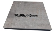 Blacha stalowa płaskownik formatka z blachy 10mm 90x440mm
