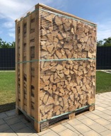 Brzoza- drewno opałowe do kominka paleta 1m3 #kupujesz od rolnika