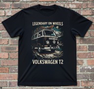 T-shirt Koszulka z Volkswagen T2 legendarny ogórek Rozmiary w opisie