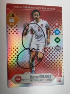 Karta panini autograf Dania Thomas Delaney Road to Qatar 2022 Fans' Favouri