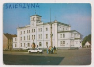 Skwierzyna Ratusz 1977 r. Fiat 125p Syrena k492