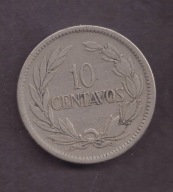 Ekwador Ecuador - 10 Centavos 1919 rok