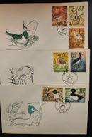 !! PTAKI - CZECHOSŁOWACJA 1967 - 3 KOPERTY FDC - STAN BDB !