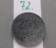 10 groszy z 1939 roku cynk , GENERALNA GUBERNIA