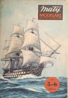 Mały Modelarz 5-6/1977 okręt HMS VICTORY