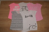 Zestaw t-shirt H&M r.146/152