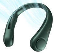 Wentylator na szyję Wiatrak przenośny mini 4000mAh- Jisulife FA12 - ZIELONY