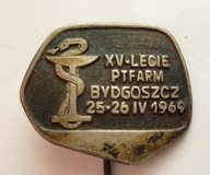 Polskie Towarzystwo Farmaceutyczne PTFarm - XV lat BYDGOSZCZ 1969