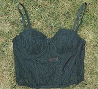 Anfen gorset fiszbiny, haft r. 85C czarny 38/M jak nowy