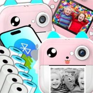 MINI DRUKARKA APARAT NATYCHMIASTOWY 48MPX FULL HD +13 ROLEK NOWA