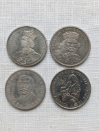 Stare monety 100 zł - 1984 - 86 r, 4 szt.