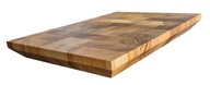 Deska sztorcowa jesionowa 41cm x 30cm x 4cm , grawer gratis !