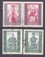 1012-13 +1016-17 - STROJE LUDOWE - RZADKIE ZNAKI WODNE - KASOWANE