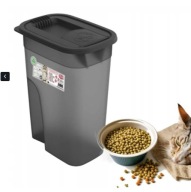 POJEMNIK KONTENER NA SUCHĄ KARMĘ DLA ZWIERZĄT PUDEŁKO NA KARMĘ