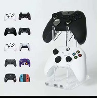 Uniwersalny stojak na 2 pady / kontrolery – akrylowy, przezroczysty Premium