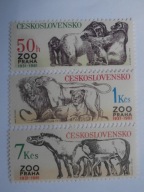 Czechosłowacja - praskie ZOO - Mi. 2635-37 **