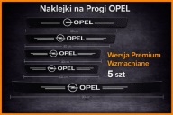 5 szt Opel Zafira Insignia Astra Corsa Naklejki ochronne na progi Bagażnik
