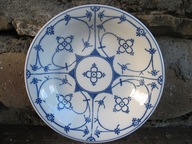 Porcelanowy Głęboki Talerz Obiadowy_WZÓR SŁOMKOWY_BAVARIA