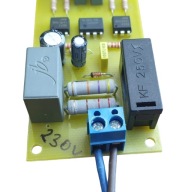 Przerywacz żarówki 230v Lampa ostrzegawcza Cichy 2 Kanały Naprzemienne