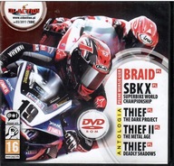Braid, SBK X, Thief, Thief 2, Thief Deadly Shadows