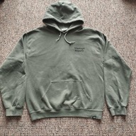 Bluza męska z kapturem bawełniana khaki r.L