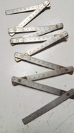Miara składana 1metr aluminiowa mosiężna