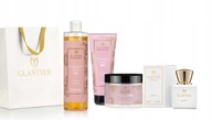 Glantier Zestaw 585 Exclusive Perfumy Premium Peeling Olejek Balsam Torba