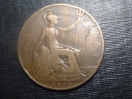 1 Penny,1908 r. z obiegu.