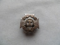 HARCERSTWO ZHP ODZNAKA KRZYŻ HARCERSKI 1967 nakładany wieniec -ciekawa - 3