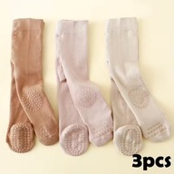 BURGUND Rajstopy bawełniane ANTYPOŚLIZGOWE super 6m+ roz. 6-12m