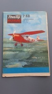 Mały Modelarz 7/1988 Samolot RWD-10 (nierozcięty)