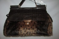 new look torebka do ręki i na ramię futerko