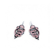 kolczyki sutasz perła Swarovski