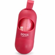 POJEMNIK NA WORKI na PSIE odchody + WORECZKI / ETUI NA SMYCZ