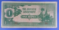 BIRMA 1 RUPEE , JAPOŃSKA OKUPACJA !!!!